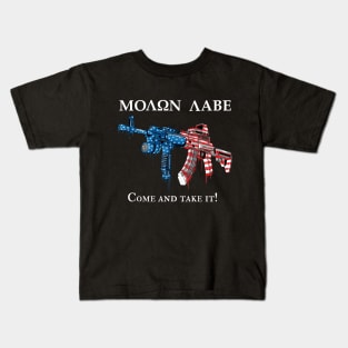 Molon Labe Come and Take it Kids T-Shirt